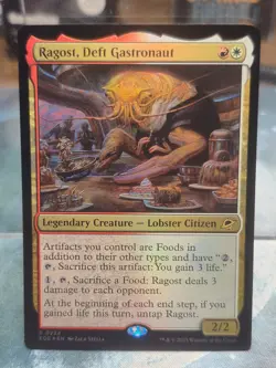 FOIL R 0224 Ragost, Deft Gastronaut Rare Edge of Eternities Rare EOE MTG Card - Image 1