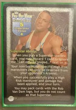 Wwe Raw Deal RVD / Mr Pay-per-view 18 Card Lot - Image 2