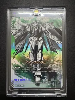 Gundam Card Game Limited Box Ver.β ST02-001 LR+ Wing Gundam Japanese - Image 1