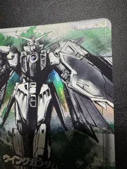 Gundam Card Game Limited Box Ver.β ST02-001 LR+ Wing Gundam Japanese - Image 5