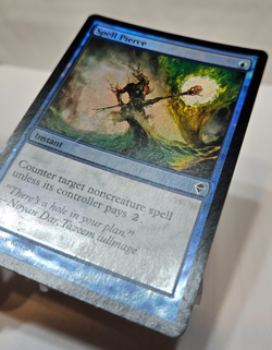 FOIL Spell Pierce Zendikar MTG Magic the Gathering 7224 - Image 2