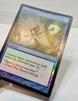 FOIL Spell Pierce Zendikar MTG Magic the Gathering 7224 - Image 3