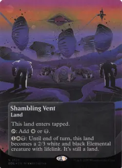 Shambling Vent - (#173) Galaxy Foil Edge of Eternities: Stellar Sights (EOS) MTG - Image 1