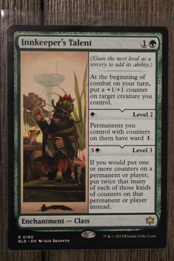 Innkeeper's Talent Bloomburrow Regular MTG TCG Rare - Image 2