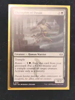 Champion of Dusan - 0137 - Tarkir Dragonstorm - MTG - NM/M - Image 1