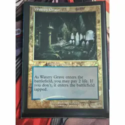 Mtg Wet Tomb Old Frame Foil English Version - Image 1