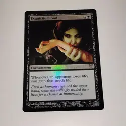 Mtg Avr Exquisite Blood English Version Foil - Image 1