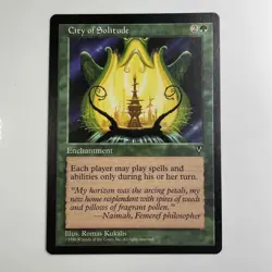 Mtg City Of Solitude English Version Visions - Image 1