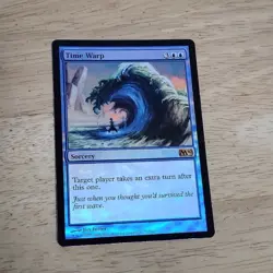 Mtg M10 Time Warp English Version Foil - Image 1