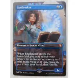 Mtg Commander Masters Spell Searcher English Borderless - Image 1