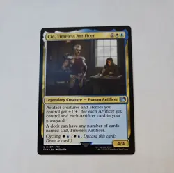 MTG Cid, Timeless Artificer 0407 Final Fantasy Regular UC - Image 1