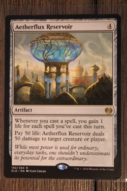 Aetherflux Reservoir Kaladesh Regular Near Mint MTG TCG - Image 1