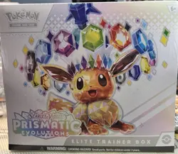 New Pokemon TCG Scarlet Violet Prismatic Evolutions Elite Trainer Box ETB Sealed - Image 1