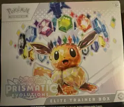New Pokemon TCG Scarlet Violet Prismatic Evolutions Elite Trainer Box ETB Sealed - Image 1