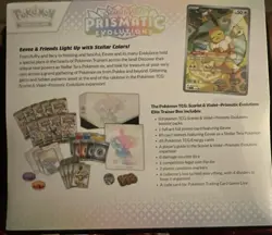 New Pokemon TCG Scarlet Violet Prismatic Evolutions Elite Trainer Box ETB Sealed - Image 4