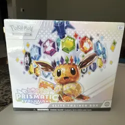 New Pokemon TCG Scarlet Violet Prismatic Evolutions Elite Trainer Box ETB Sealed - Image 1