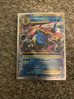 Pokemon TCG 2016 XY Evolutions - M Blastoise EX 22/108 Ultra Rare Holo - Image 1