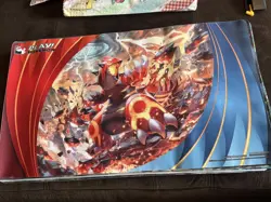 Pokemon 2015 Regional Championships Groudon Primal Clash Playmat - Image 1