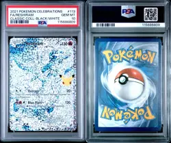 2021 POKEMON CELEBRATIONS CLASSIC COLLECTION #113 FULL ART/RESHIRAM PSA 10 - Image 3