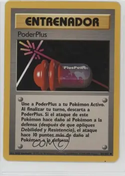 Plus Power Spanish Pokemon Base Set #84 1999 wq8 - Image 1