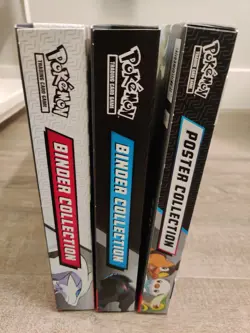 Pokemon Black Bolt & White Flare Binder And Poster Collection Bundle TCG Sealed - Image 4
