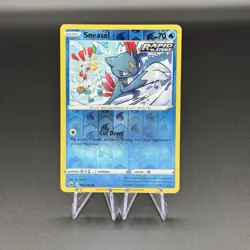 Pokemon TCG Sneasel 030/198 Reverse Holo Chilling Reign NM - Image 1