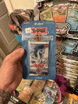 Yugioh 1ST Edition Cybernetic Revolution Blister Pack (2005) Factory Sealed - Image 1
