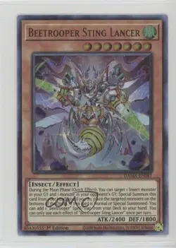 Beetrooper Sting Lancer Ultra Rare 1st Ed. YuGiOh Dawn of Majesty 0xr2 - Image 1