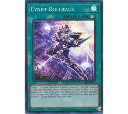 Yugioh - Cynet Rollback (Super Rare) (1st Edition) - CYAC-EN051 P - Image 1