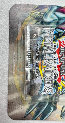 2002 YUGIOH METAL RAIDERS BLISTER PACK FACTORY SEALED VINTAGE - Image 4
