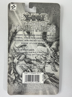 2002 YUGIOH METAL RAIDERS BLISTER PACK FACTORY SEALED VINTAGE - Image 5