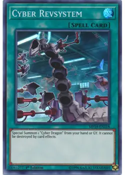 Yugioh - Cyber Revsystem (Super Rare) (1st Edition) - MP19-EN118 P - Image 1