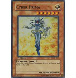 Yugioh - Cyber Prima (Super Rare) (1st Edition) - EOJ-EN007 P - Image 1
