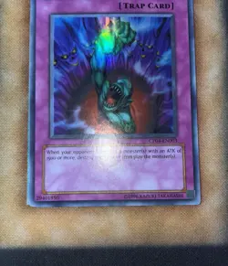 Yugioh Bottomless Trap Hole CP04-EN003 Super Rare English - Image 3