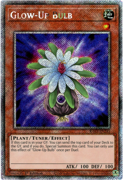 YuGiOh! Glow-Up Bulb - RA03-EN245 - Platinum Secret Rare 1st Edition NM/M - Image 1