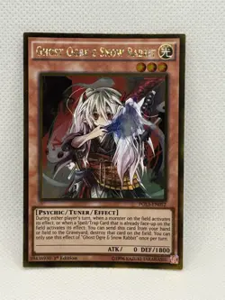 Yugioh! Ghost Ogre & Snow Rabbit - PGL3-EN052 - Gold Rare - 1st Edition - NM - Image 1