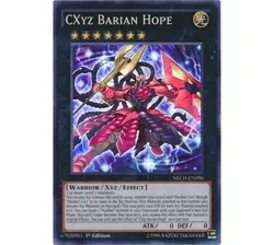 Yugioh - CXyz Barian Hope (Super Rare) (1st Edition) - NECH-EN096 P - Image 1