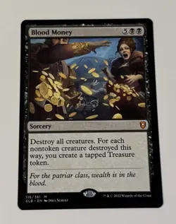 MTG Blood Money - Commander Legends: Battle For Baldurs Gate NM - Image 1