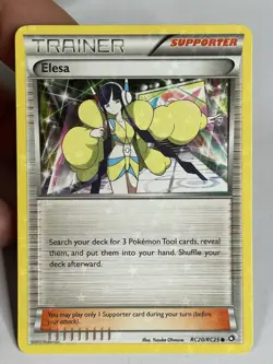 Elesa Legendary Treasures Radiant Collection RC20/RC25 Pokemon Card - Image 1