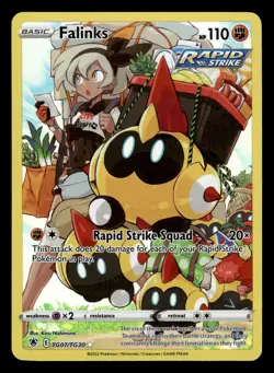 Falinks TG07/TG30 Trainer Gallery Astral Radiance Pokemon Card - Image 1