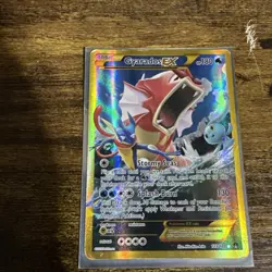 Pokemon Gyrados EX Card 123/122 XY Breakpoint Secret Rare Holo Foil 2016 - Image 1