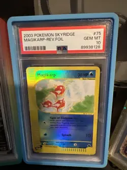 2003 Skyridge Magikarp Reverse Holo Card PSA 10 Pop 44 - Image 2