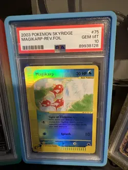 2003 Skyridge Magikarp Reverse Holo Card PSA 10 Pop 44 - Image 3