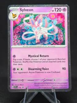 Sylveon: 172 - Prismatic Evolutions- Pokemon Card (NM) Promo - Image 1