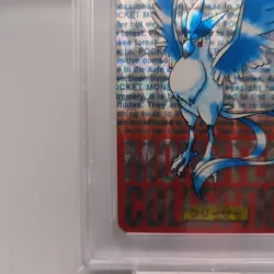 PSA9 Pokemon Card Japanese Bandai Carddass Vending Articuno Prism 1996 Red - Image 5