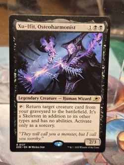 R 0127 Xu - Ifit, Osteoharmonist Human Wizard Edge of Eternities EOE MTG Card - Image 1