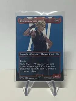 Prompto Argentum Borderless Foil - FIN 0387 NM - MTG Magic - Image 1