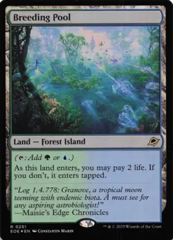 Breeding Pool (#251) - Foil - Edge of Eternities (EOE) MTG - Image 1