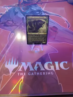 Goreclaw, Terror of Qal Sisma NM SHOWCASE MOM: Multiverse Legends MTG FREE SHIP - Image 1