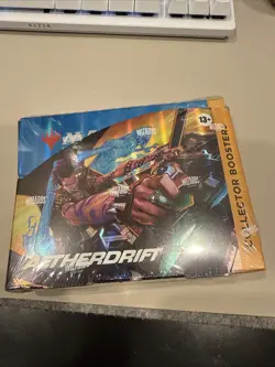 Collector Booster Box Aetherdrift DFT MTG New Sealed English - Image 1